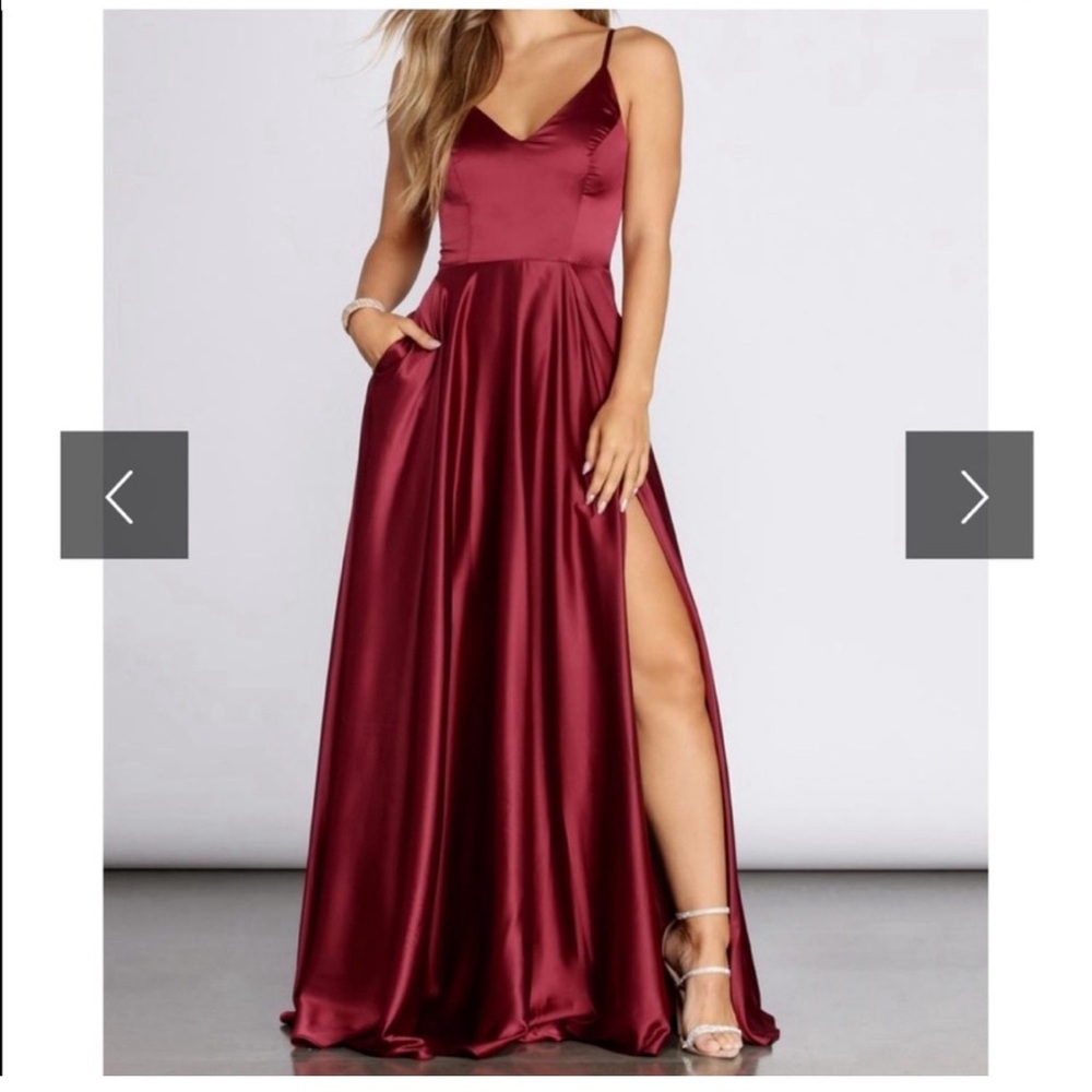 Satin dress